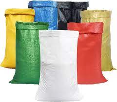 SACS TISSE PP 60KG DIFFERENTS COULEURS - photo produit